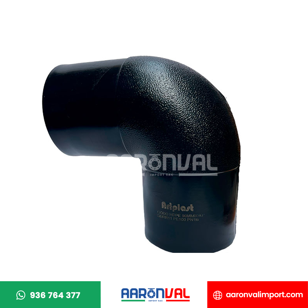 CODO 90° HDPE TERMOFUSIÓN ARIPLAST