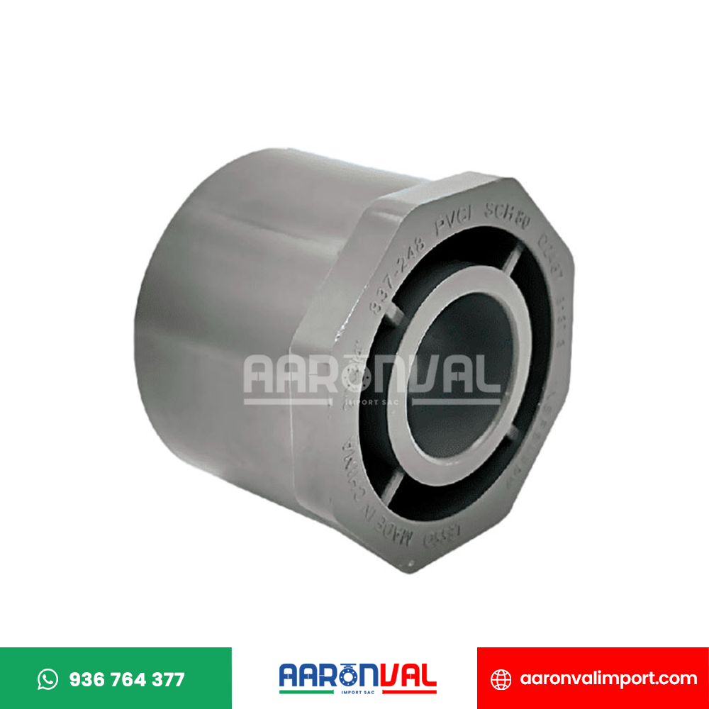 REDUCCIÓN BUGE SCH80 PVC LESSO