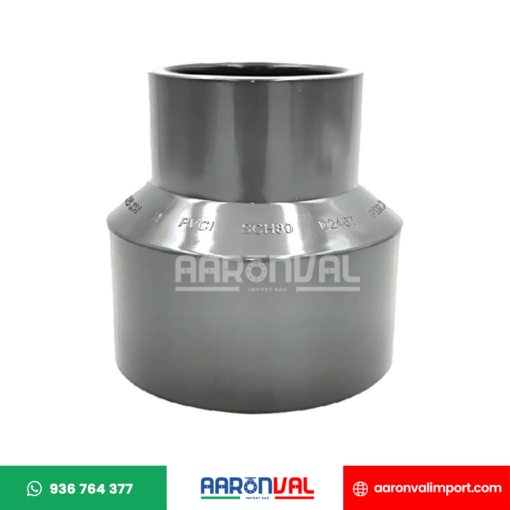 REDUCCIÓN CAMPANA SCH80 PVC LESSO