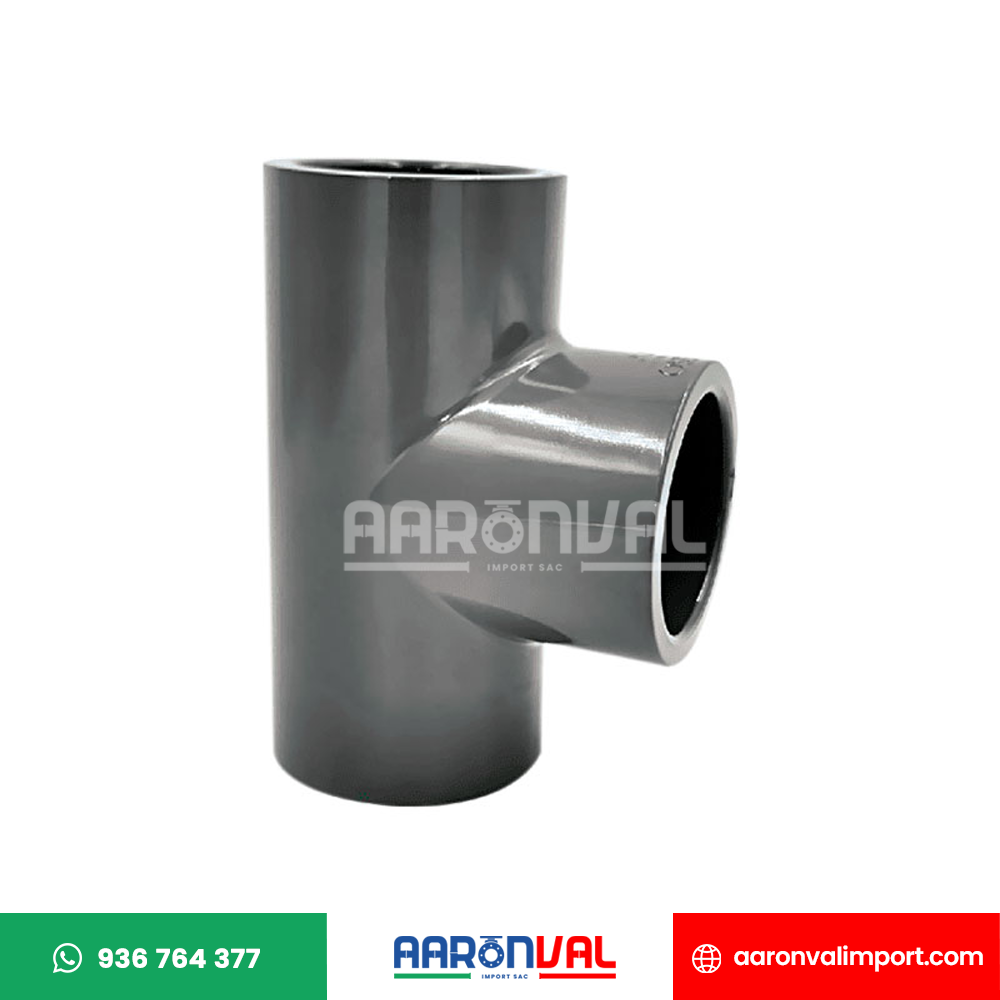 TEE SCH80 A PRESIÓN PVC LESSO