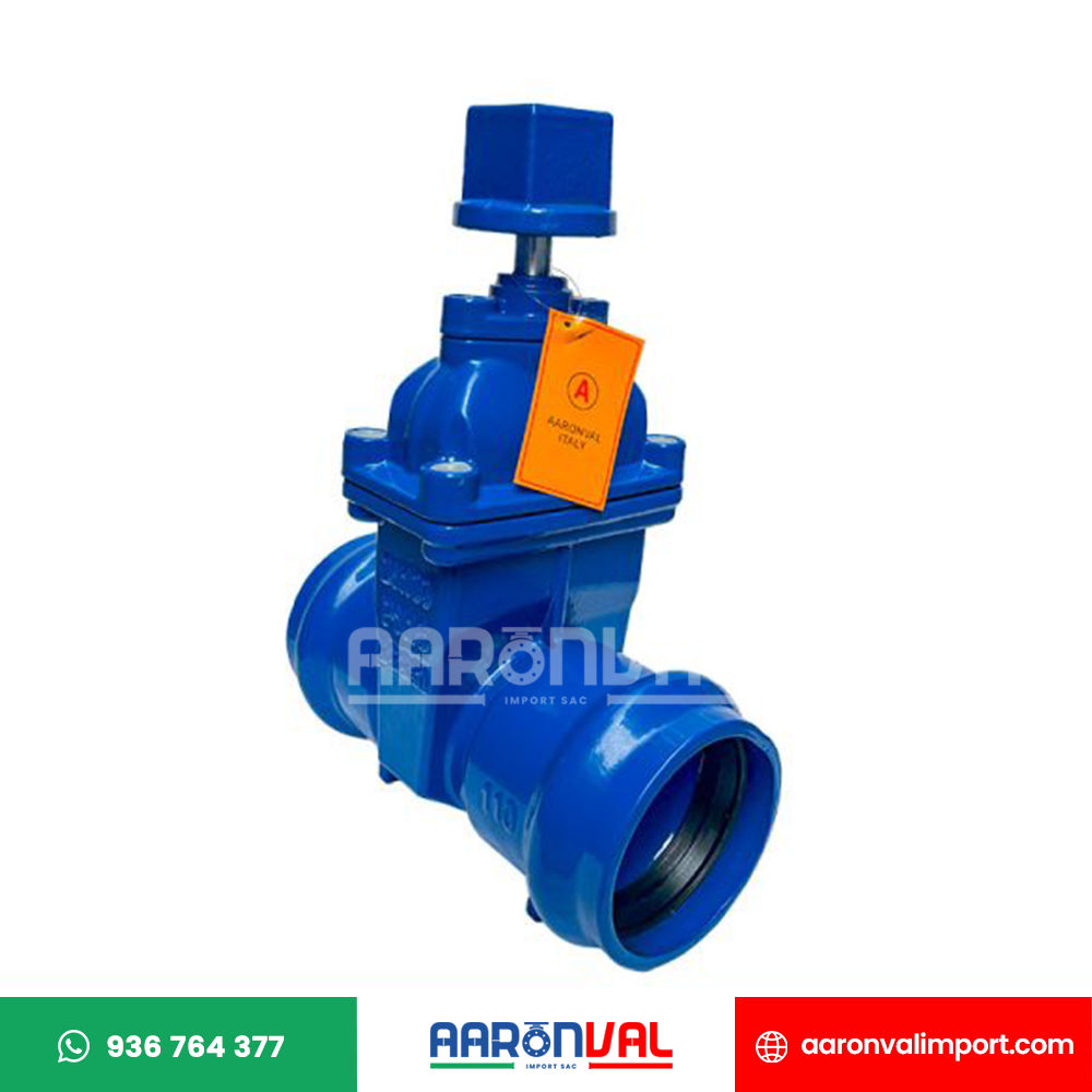 VÁLVULA COMPUERTA TIPO LUFLEX EMBONE AARONVAL