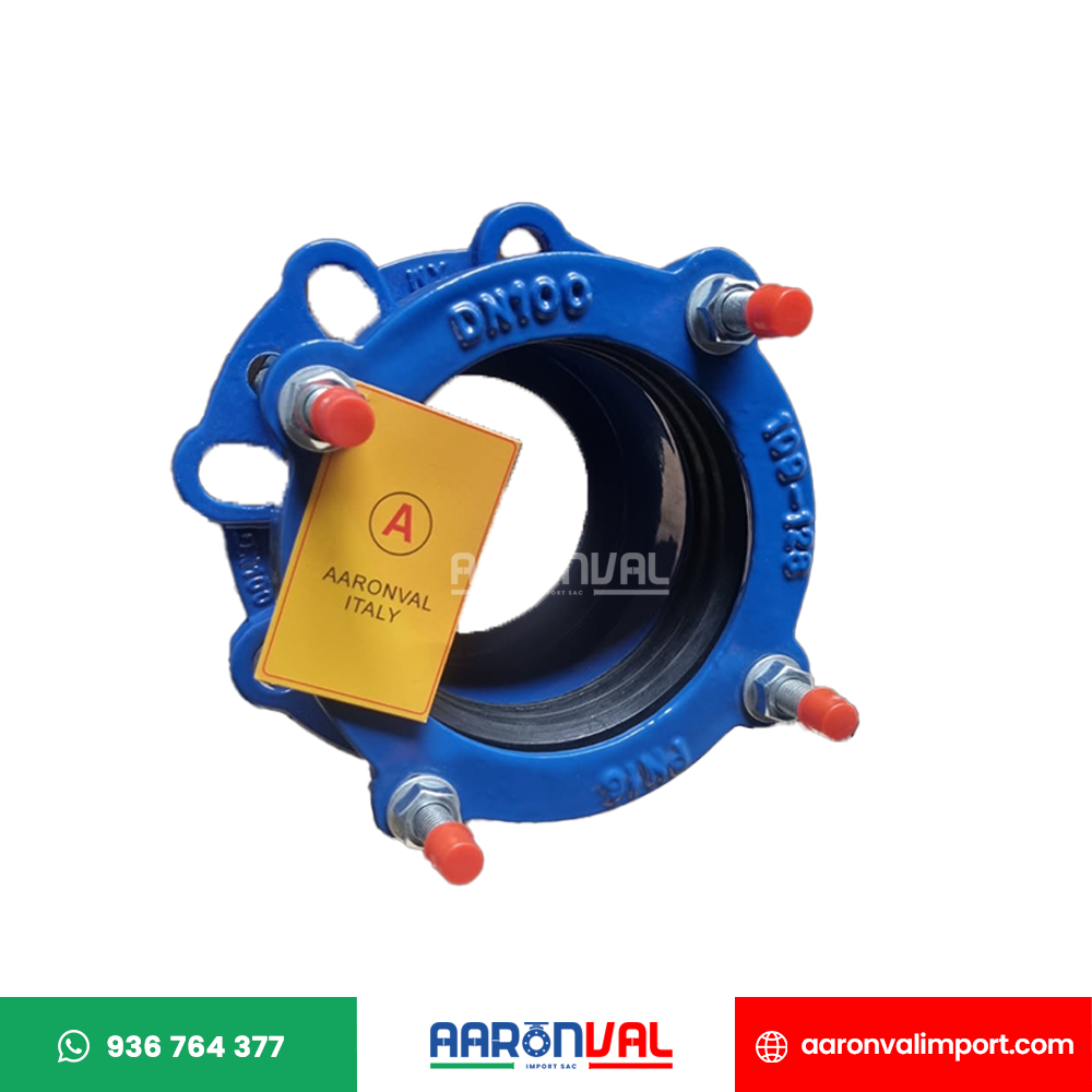 ADAPTADOR BRIDA HIERRO DUCTIL PARA TUBERIA PVC AARONVAL