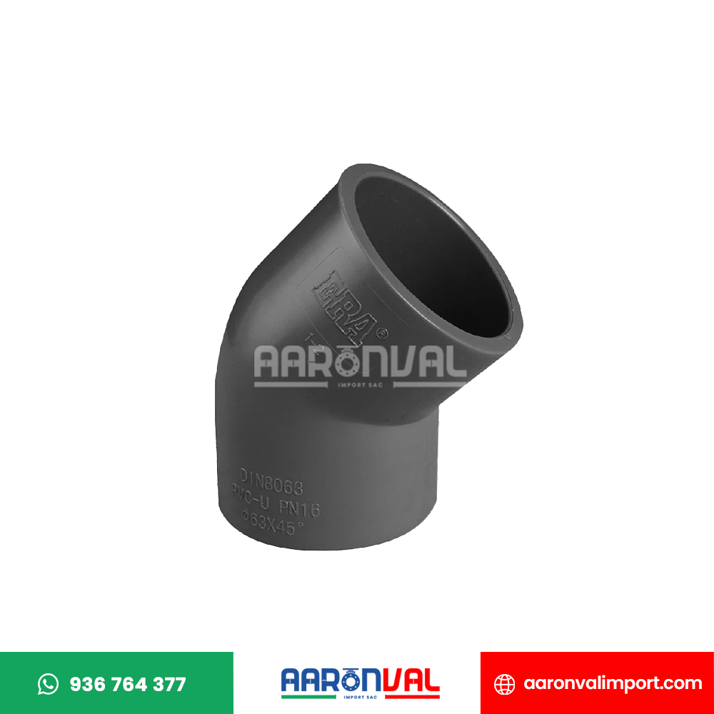 CODO 45° INYECTADO SP PVC ERA