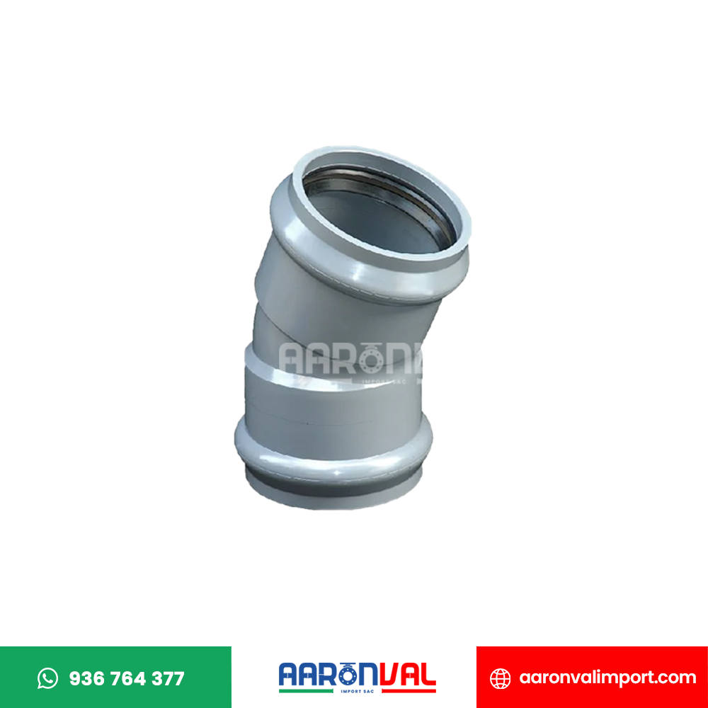 CODO 45° INYECTADO UF PVC ERA
