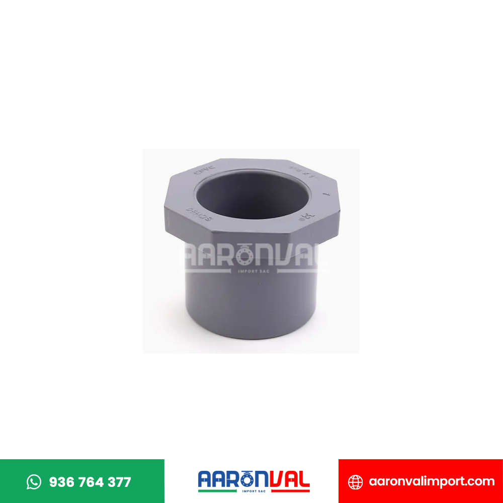 REDUCCION BUGE CPVC GRIS SCH80 ERA