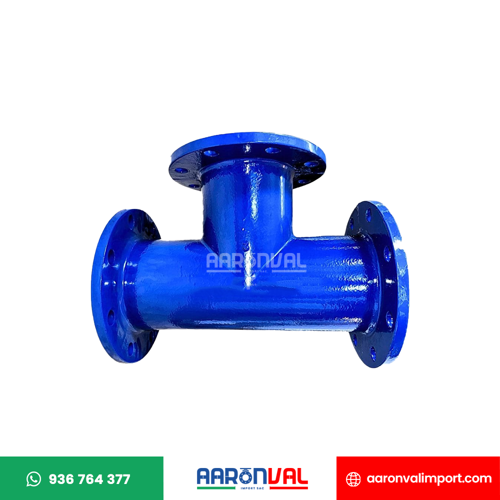 TEE BRIDADO HIERRO DUCTIL AARONVAL