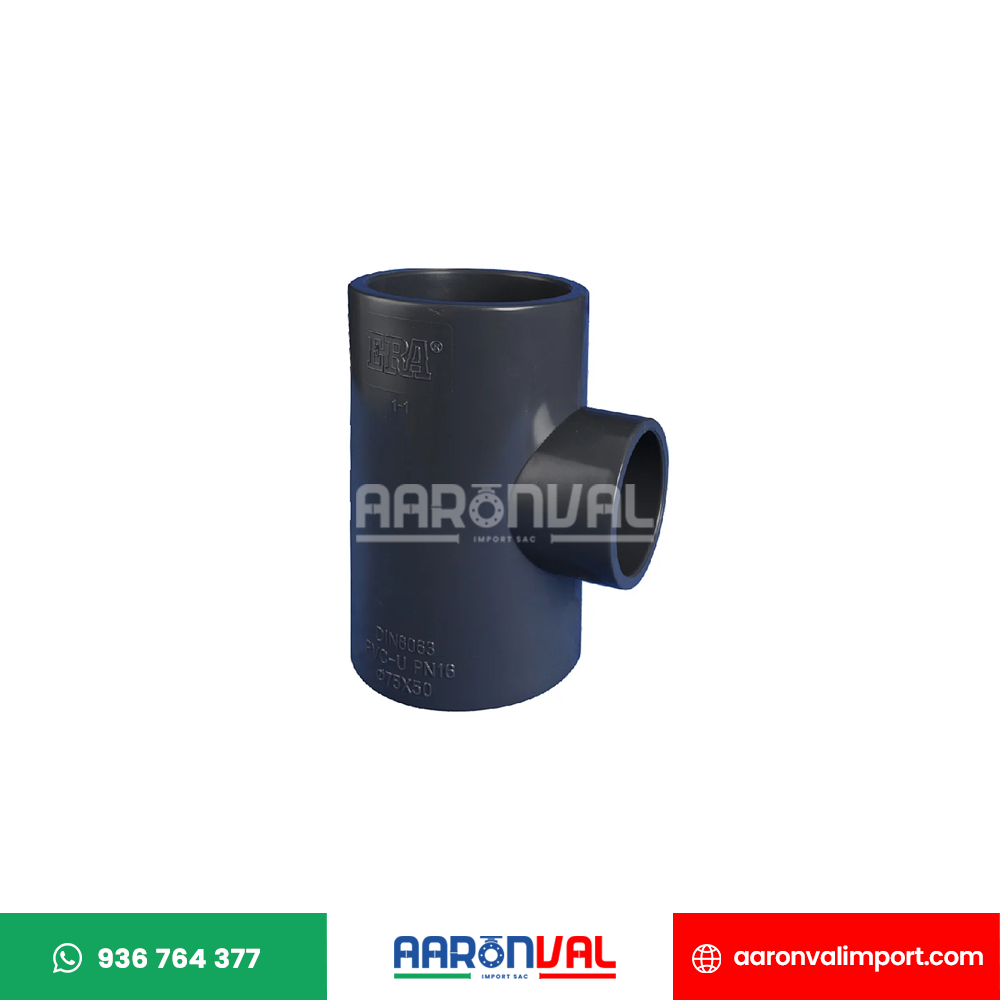 TEE CON REDUCCION INYECTADO SP PVC ERA
