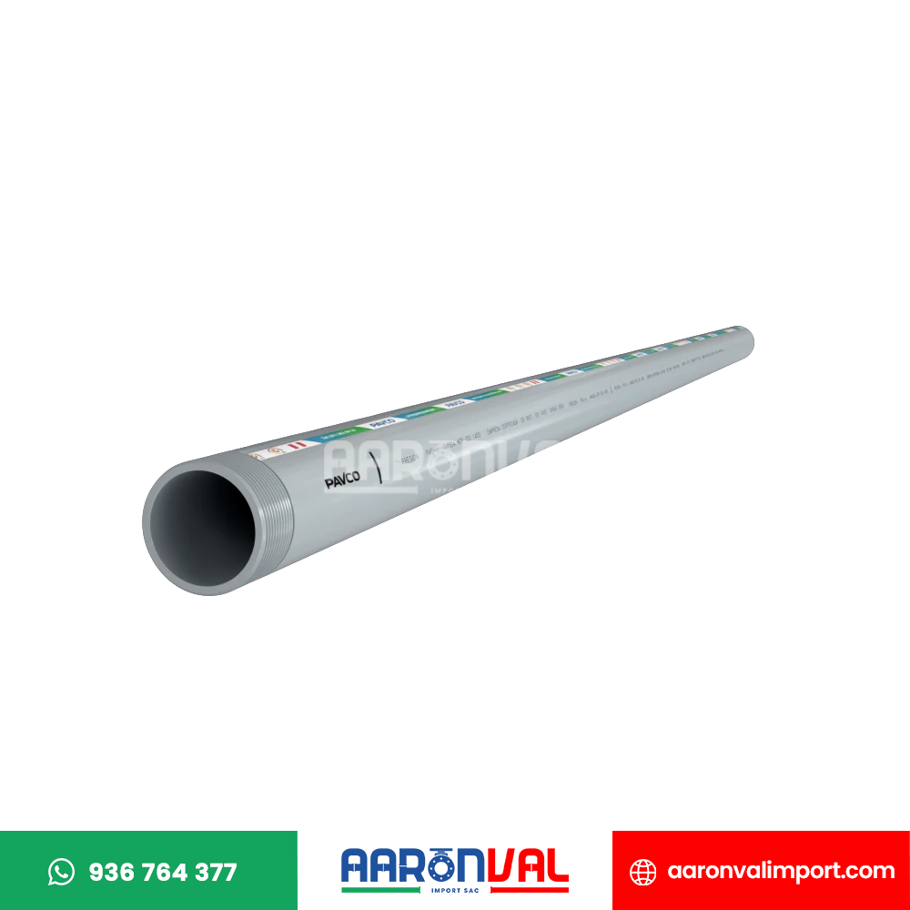 TUBO DE PVC ROSCADO /  SP PAVCO