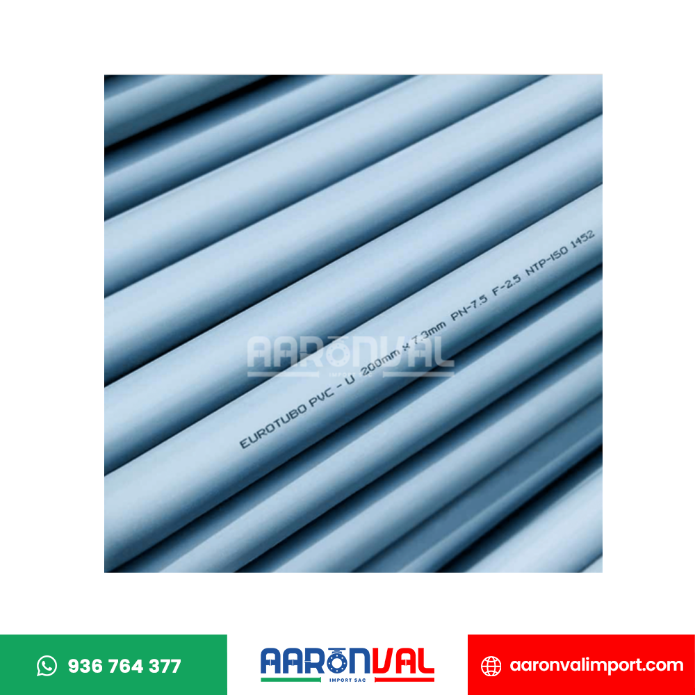 TUBO PVC- ISO 1452 U/F EUROTUBO
