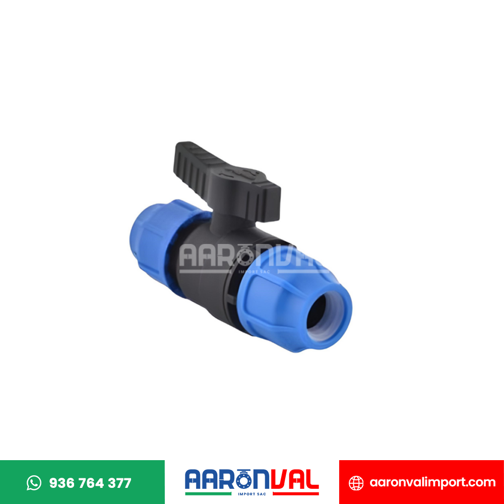 VÁLVULA DE BOLA HDPE PIMTAS PN16